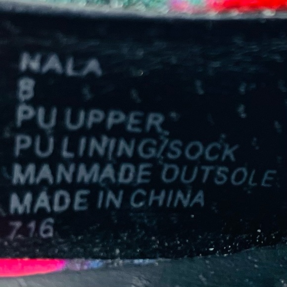 Steve Madden Nala Floral Print Platform Stiletto - Size 8 - Picture 11 of 13